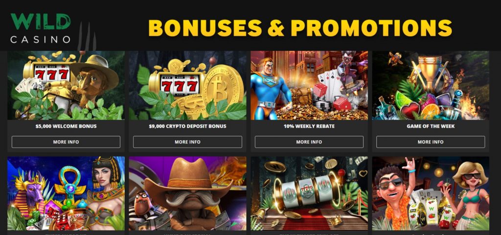 Wild Casino Bonus 3